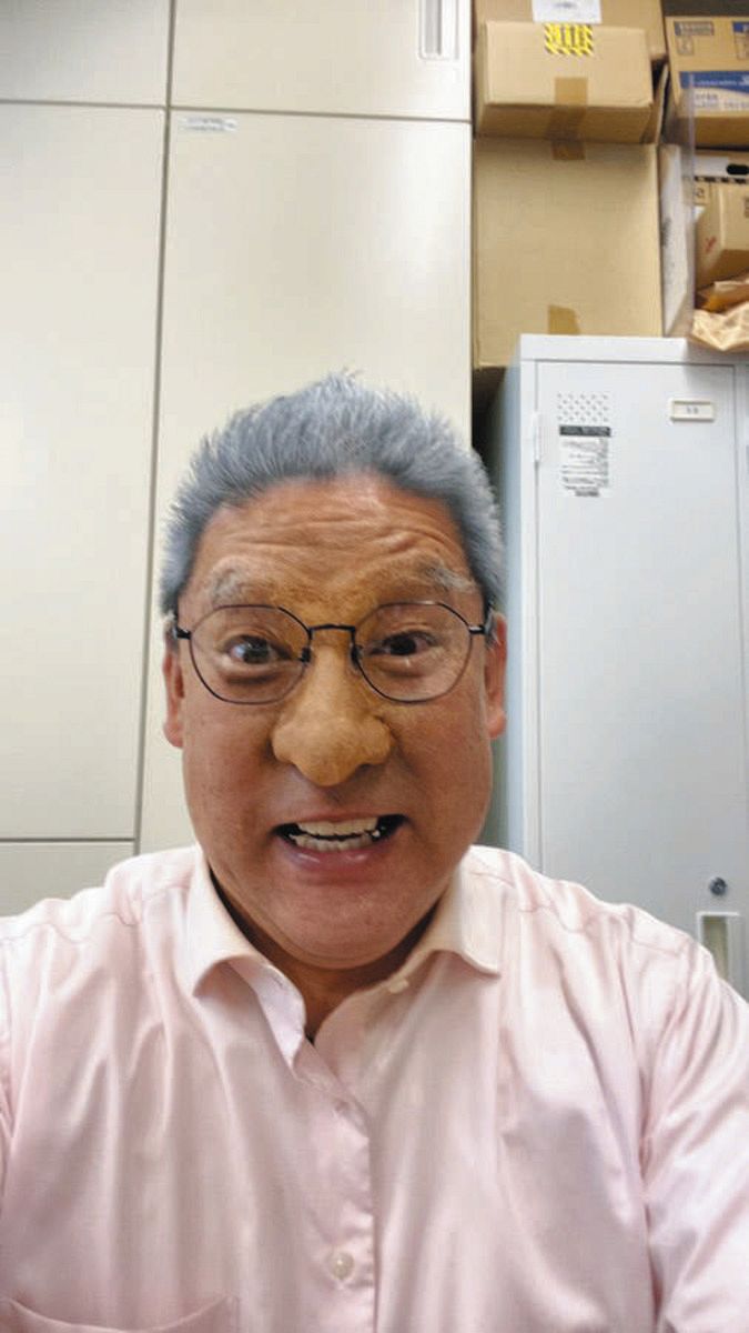 ◇立花孝志氏「泉房穂ナウ（笑）」【写真】：中日スポーツ・東京中日