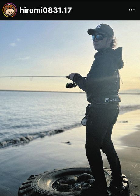 写真 趣味の海釣りをする日本ハム 伊藤大海 中日スポーツ 東京中日スポーツ