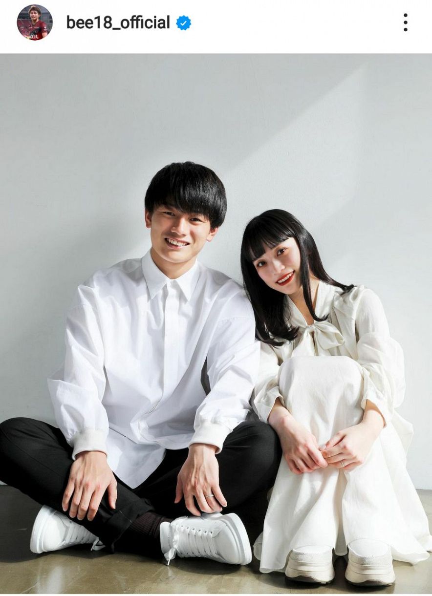 鹿島】FW上田がモデルの由布菜月と結婚を発表：中日スポーツ・東京中日