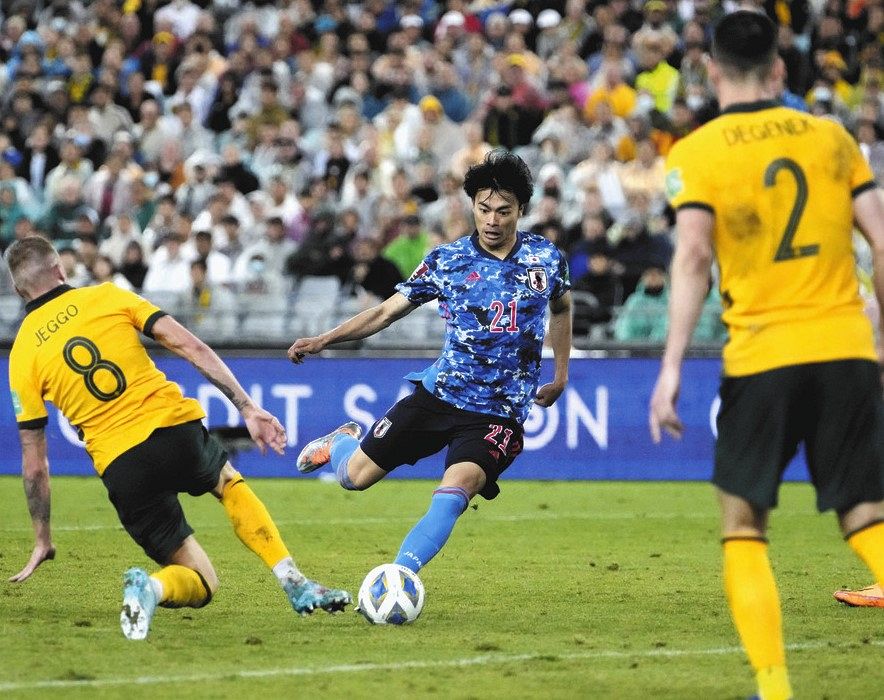劇的三笘弾で日本が豪州撃破 7大会連続w杯出場決めた W杯アジア最終予選 中日スポーツ 東京中日スポーツ
