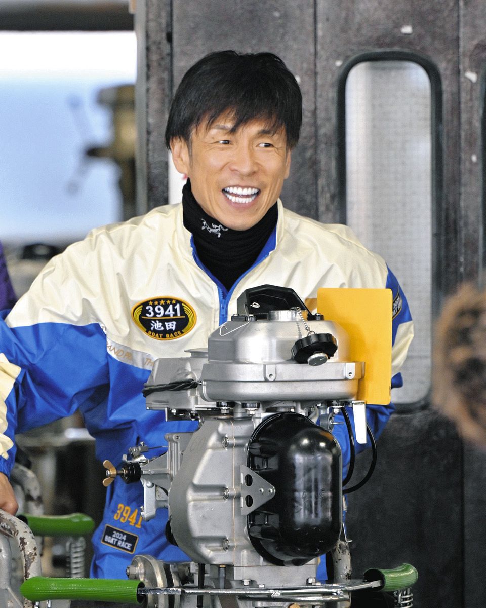 とこなめボート・G1】池田浩二が初日ドリーム制すも「前検が良くなくて