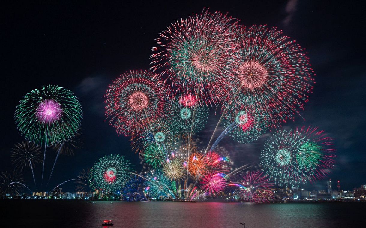 花火 大会 琵琶湖