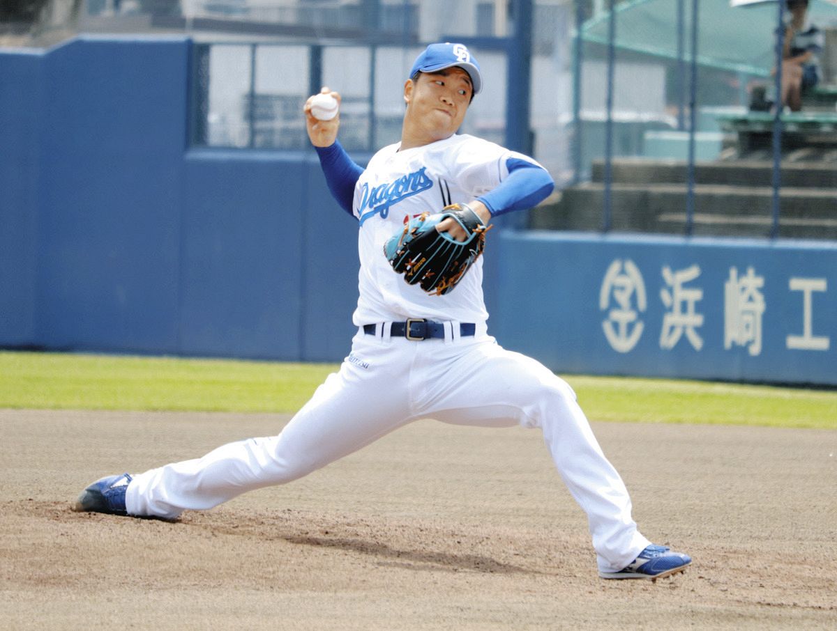 中日ドラゴンズ 柳裕也 ハイクオリティユニフォーム ホーム Lサイズ