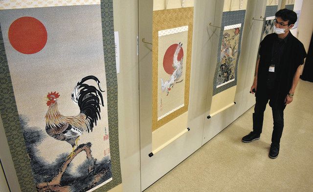 伊藤若冲の絵画を西陣織で再現 20日まで飯田で展示会：中日新聞Web