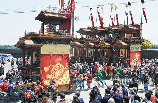 3年ぶり亀崎潮干祭 半田、伝統と感染対策を両立：中日新聞Web