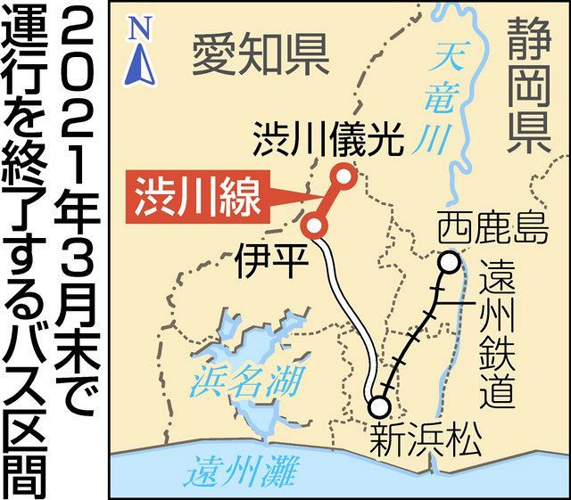 渋川儀光 伊平のバス運行終了へ 遠州鉄道 中日新聞しずおかweb