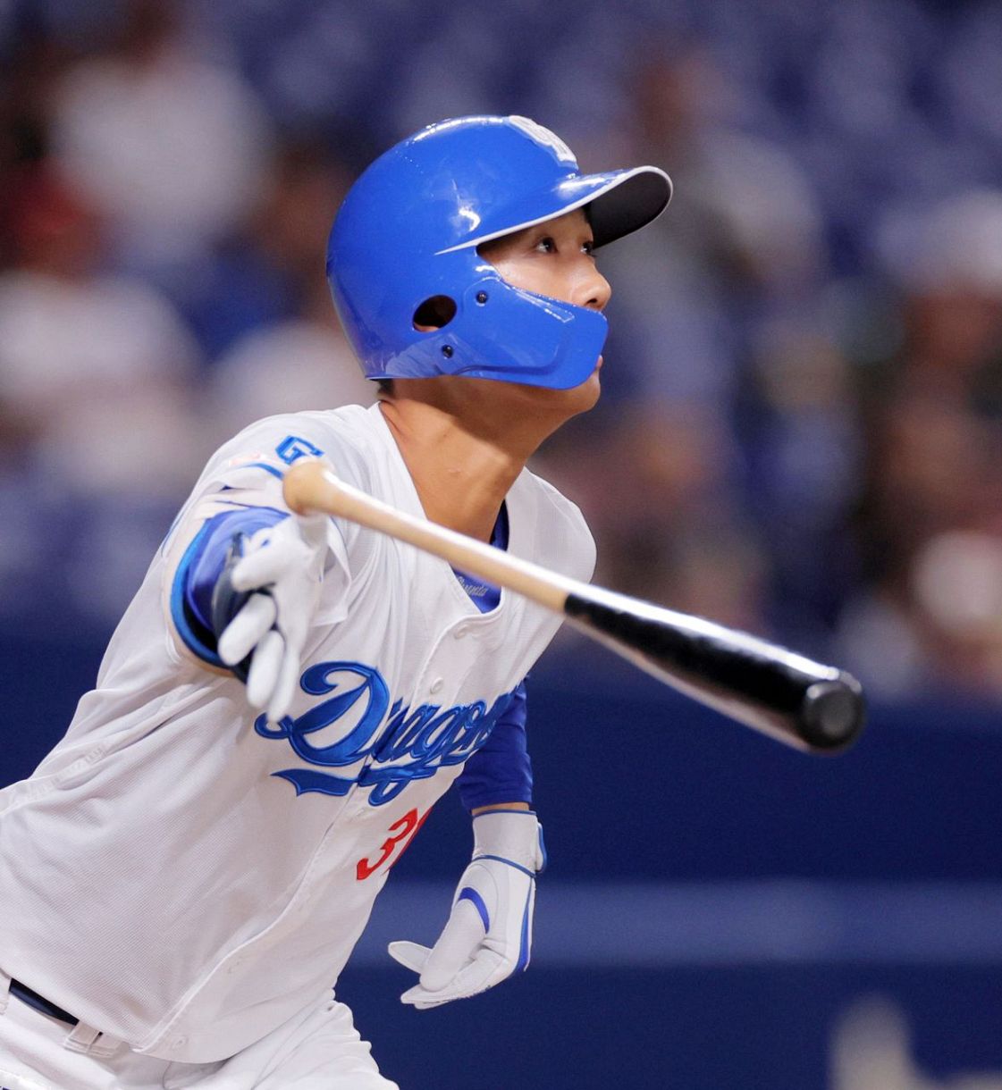 ◇これぞ竜の未来…中日3位高卒ルーキー・森駿太、バンテリンDで代打3