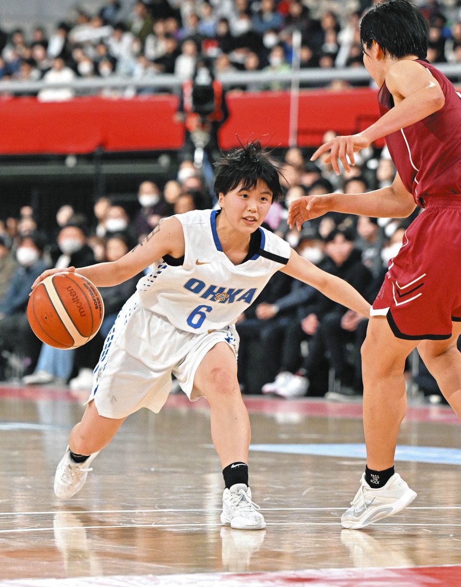 桜花学園バスケットボール部 ビブスユニフォーム XL OHKA ナイキ 桜花学園、高校バスケ女王逃す チーム引っ張り続けた濱田ななの主将
