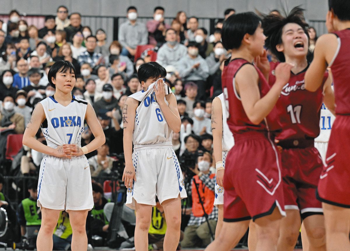桜花学園、高校バスケ女王逃す チーム引っ張り続けた濱田ななの主将