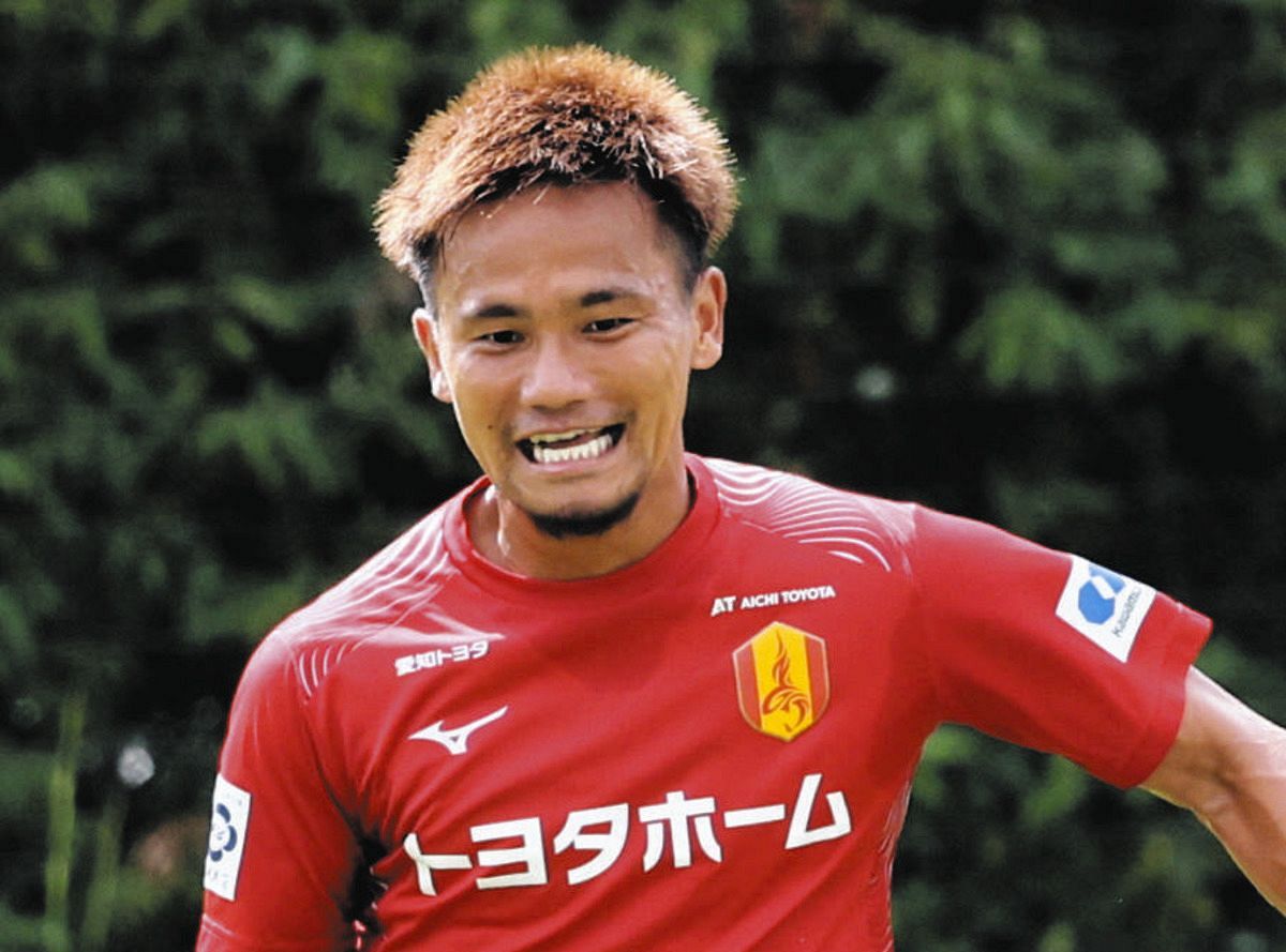 名古屋グランパス 徳元悠平選手 直筆サイン入りユニフォーム 2025「鯱