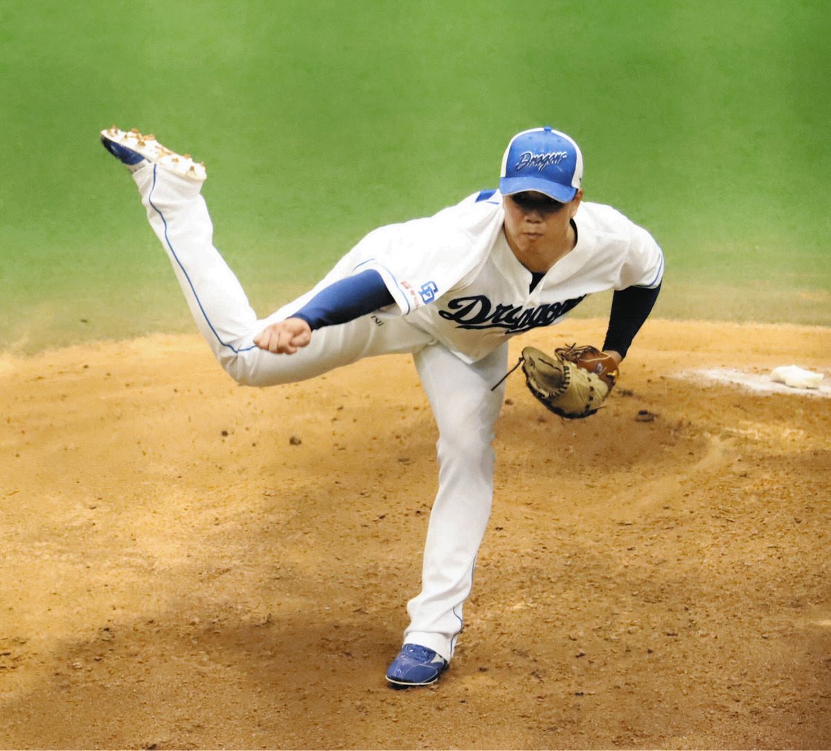 中日2軍】柳裕也、表情明るく離脱後2度目のシート 50球で安打性2本のみ