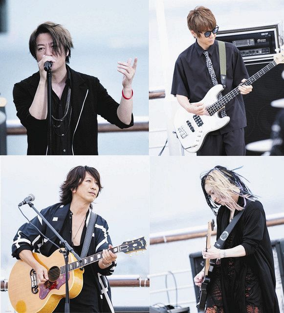 GLAY16枚目アルバムリリース記念 船上ライブを6日夜公開：中日