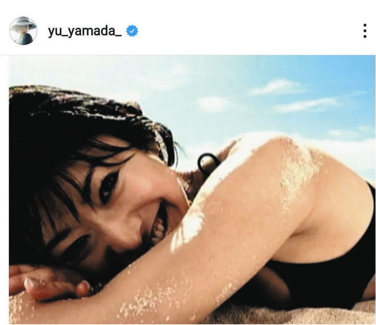 写真】ピチピチの山田優…“ハタチ水着ショット”：中日スポーツ・東京中