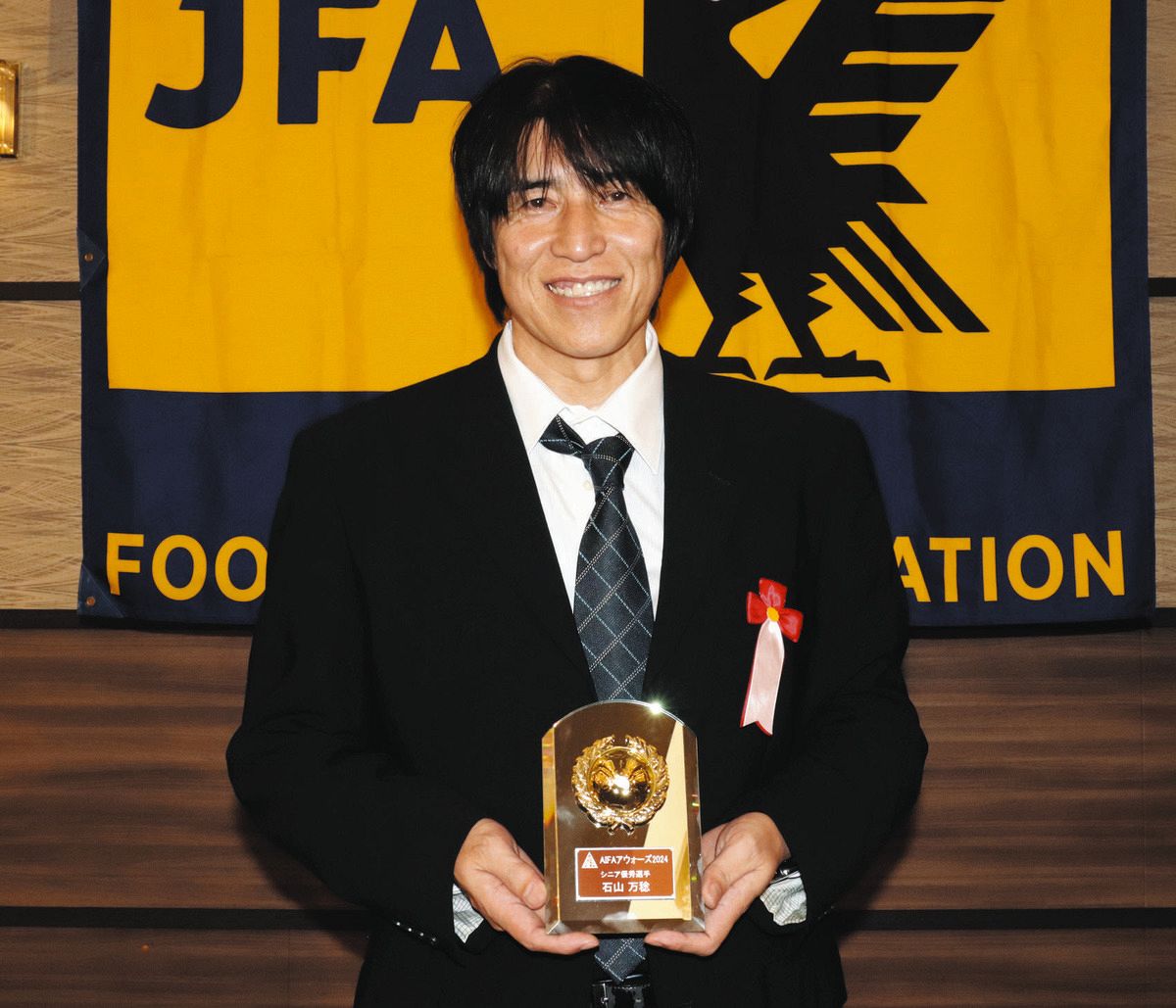 名古屋グランパス「1期生」の51歳は今も現役 石山万稔さん「目指す