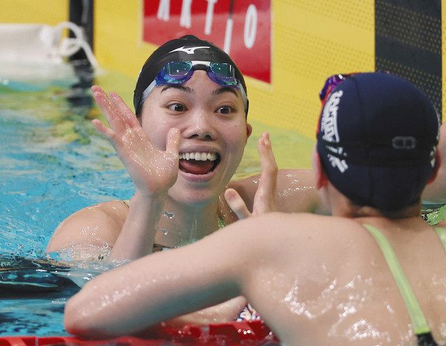 2種目日本新の青木玲緒樹 まだ「びっくり」27歳遅咲きスイマー 世界