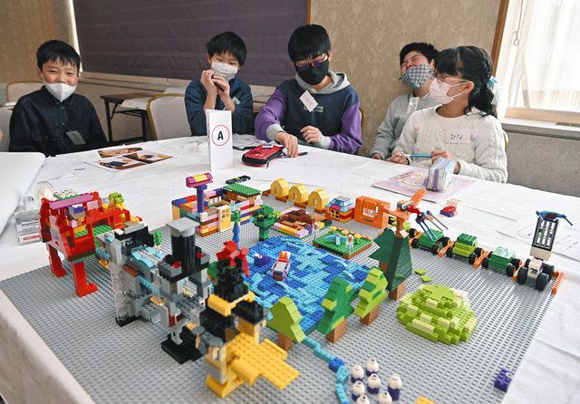 小中学生がレゴで理想の街提案 「未来の名古屋」テーマに：中日新聞Web