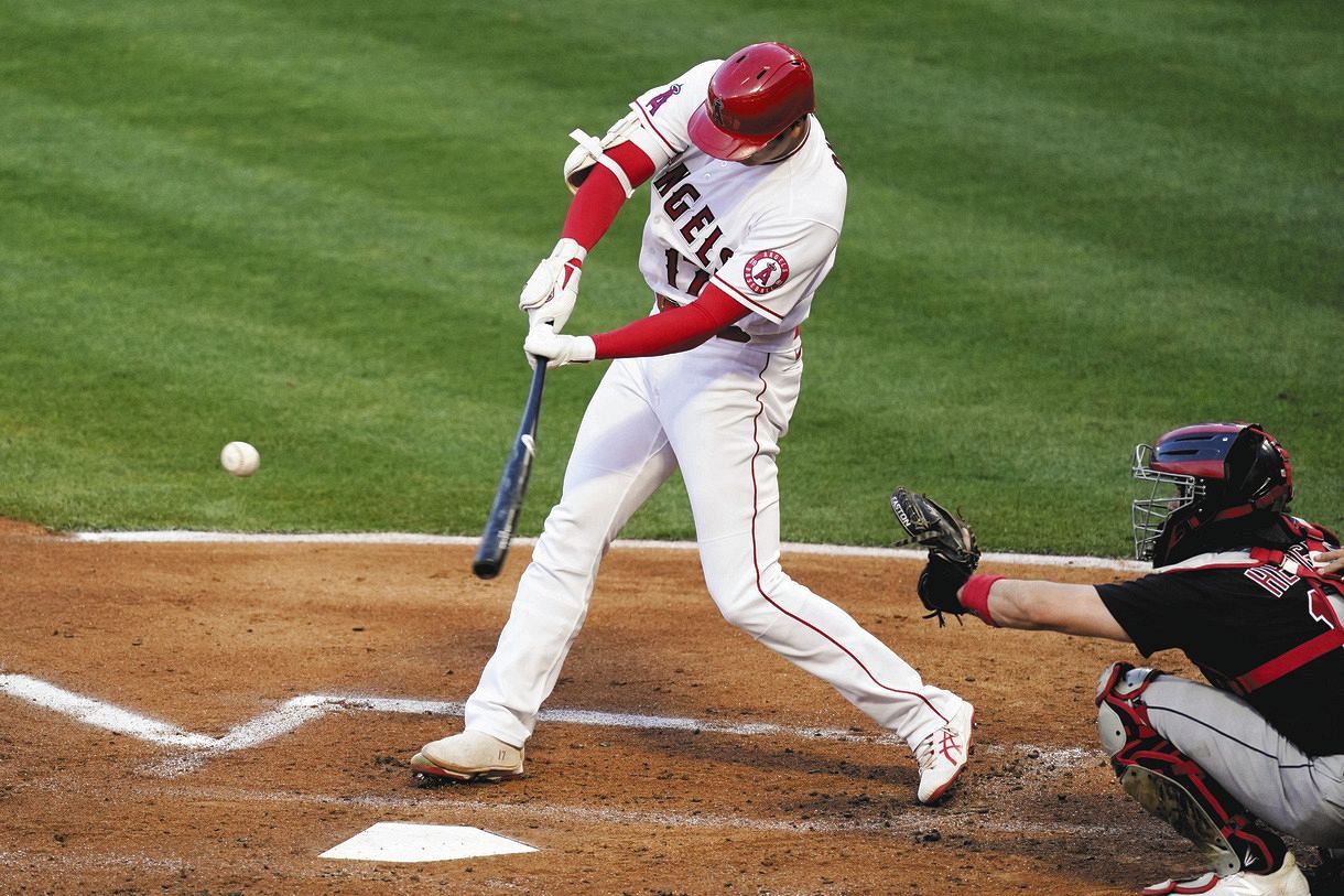 大谷翔平は39試合目で14号到達 「40試合で14号」はトラウト、ジョイナーに次ぎエンゼルス史上3人目：中日スポーツ・東京中日スポーツ