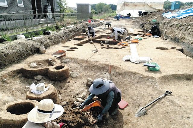 浮かび上がる戦国の暮らし感じて 13日、瀬戸の上品野蟹川遺跡で説明