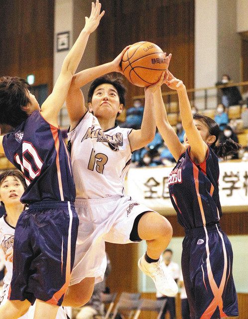 全国高校バスケ県決勝 女子 浜松開誠館 男子 飛龍ｖ 中日新聞しずおかweb