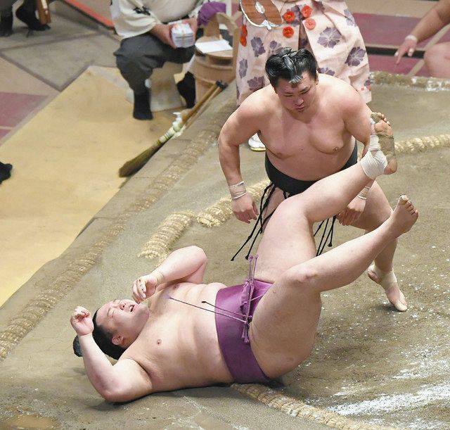 お取置中⭕️⭕️【貴重】柚木沙弥郎　麻 のれん　相撲⭕️⭕️ さじき席＞朝乃山、重圧足取られ：中日新聞Web