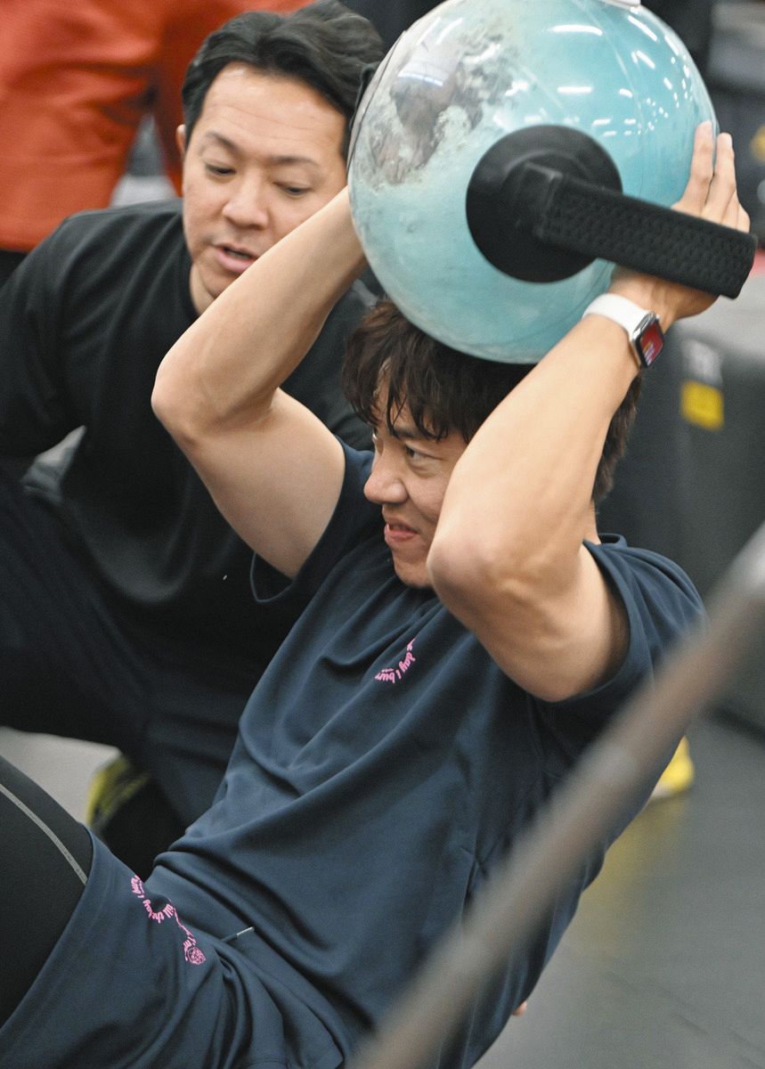 中日・大島洋平が自主トレ公開 40歳で迎える今季「Aクラス、優勝は全然