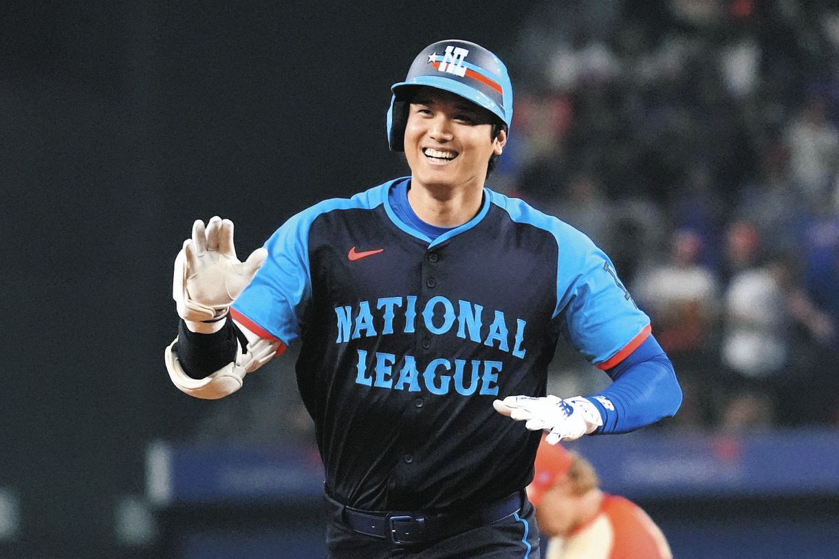 大谷翔平、オールスター初本塁打の感想語る「良い角度で上がっていた
