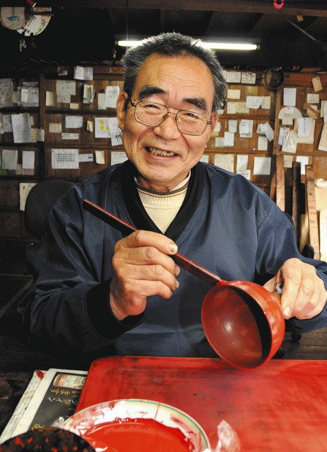 伝統を守る匠たち＞（1）木曽漆器 宮原正岳さん（73）＝塩尻市木曽