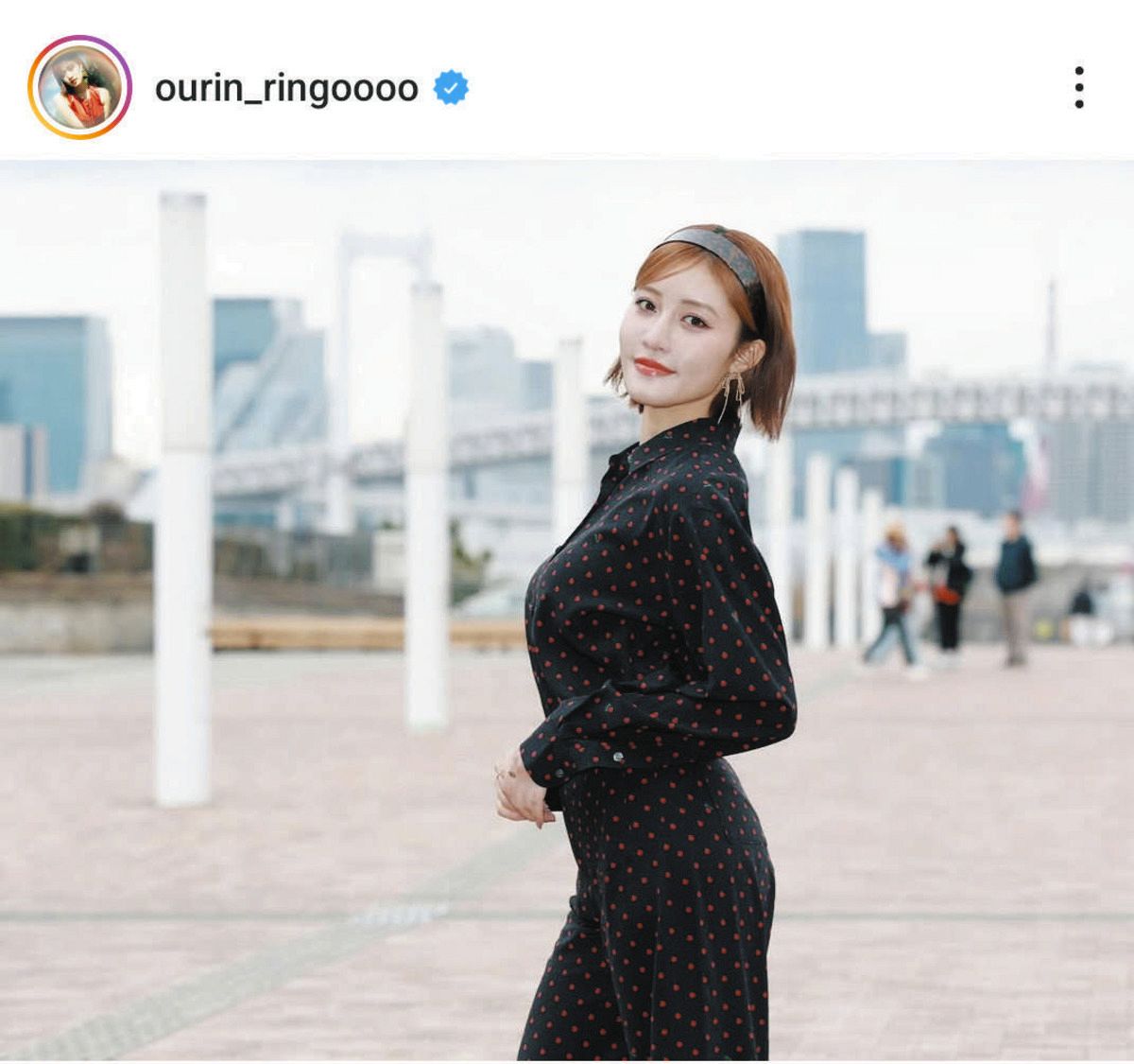 王林のインスタグラムから