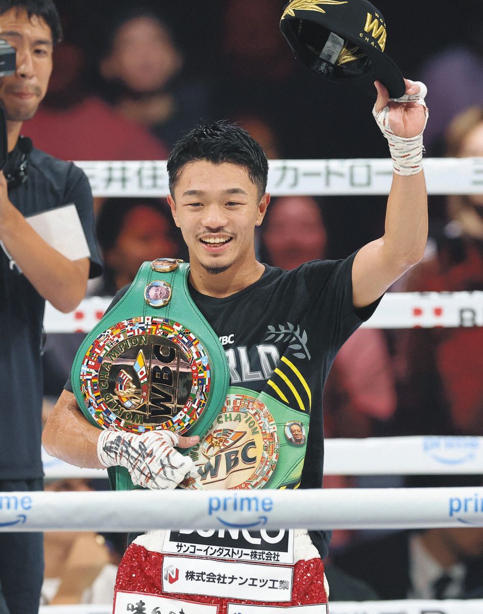 強すぎた中谷潤人、井上尚弥との対戦については「イメージする