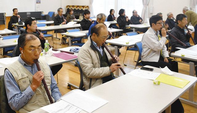 なんしん見聞録＞ 飯田・千代地区「尺八の里」目指し教室：中日新聞Web
