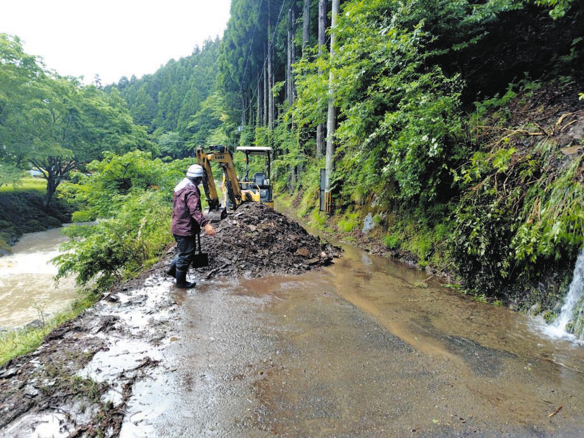 台風6号被害、滋賀県内では琵琶湖に男性転落 土砂崩れ、臨時休校