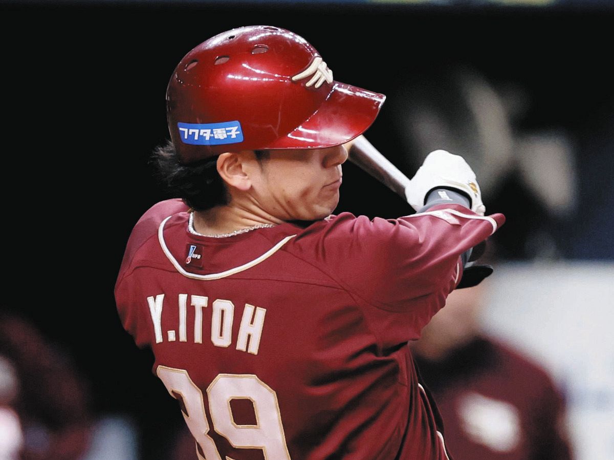 楽天・伊藤裕季也、3試合連続タイムリーで猛アピール 開幕スタメンへ