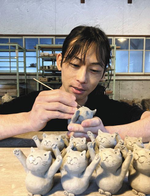 芸人から転身 亡父の窯継ぐ 能登島出身・山田さん 研修終え帰郷：北陸