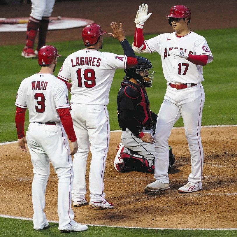 大谷翔平、本塁打王に続き打点王も視野 メジャー単独トップ13号3ランでリーグ4位タイ32打点に：中日スポーツ・東京中日スポーツ