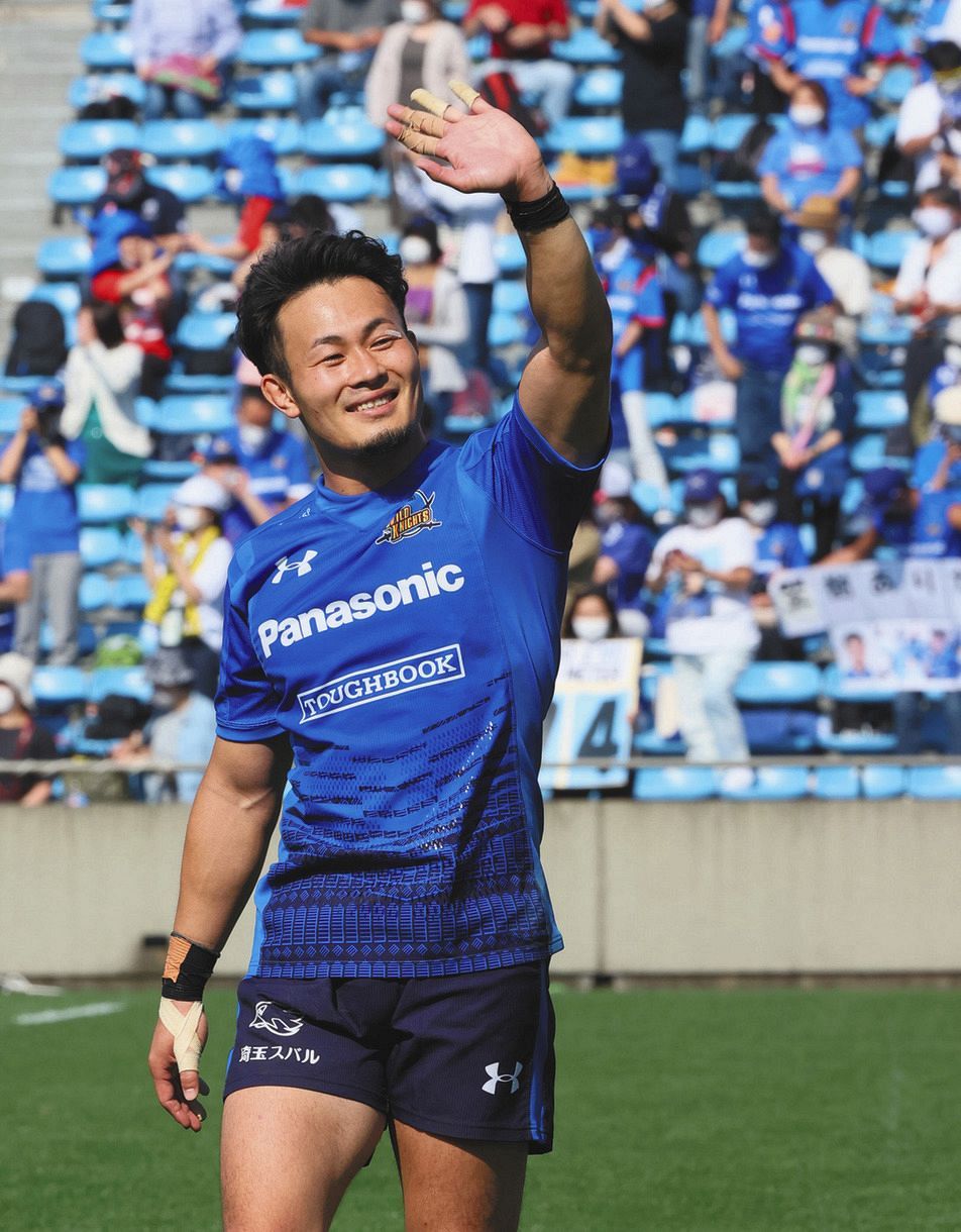 ラグビー 引退の福岡堅樹にトップリーグmvp 最後のシーズンに最高の栄誉 光栄 有終の美飾る 中日スポーツ 東京中日スポーツ