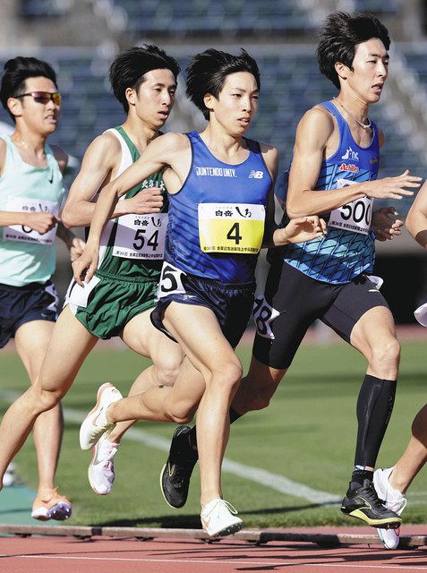 三浦が男子1500V 陸上、選抜中・長距離大会：中日新聞Web
