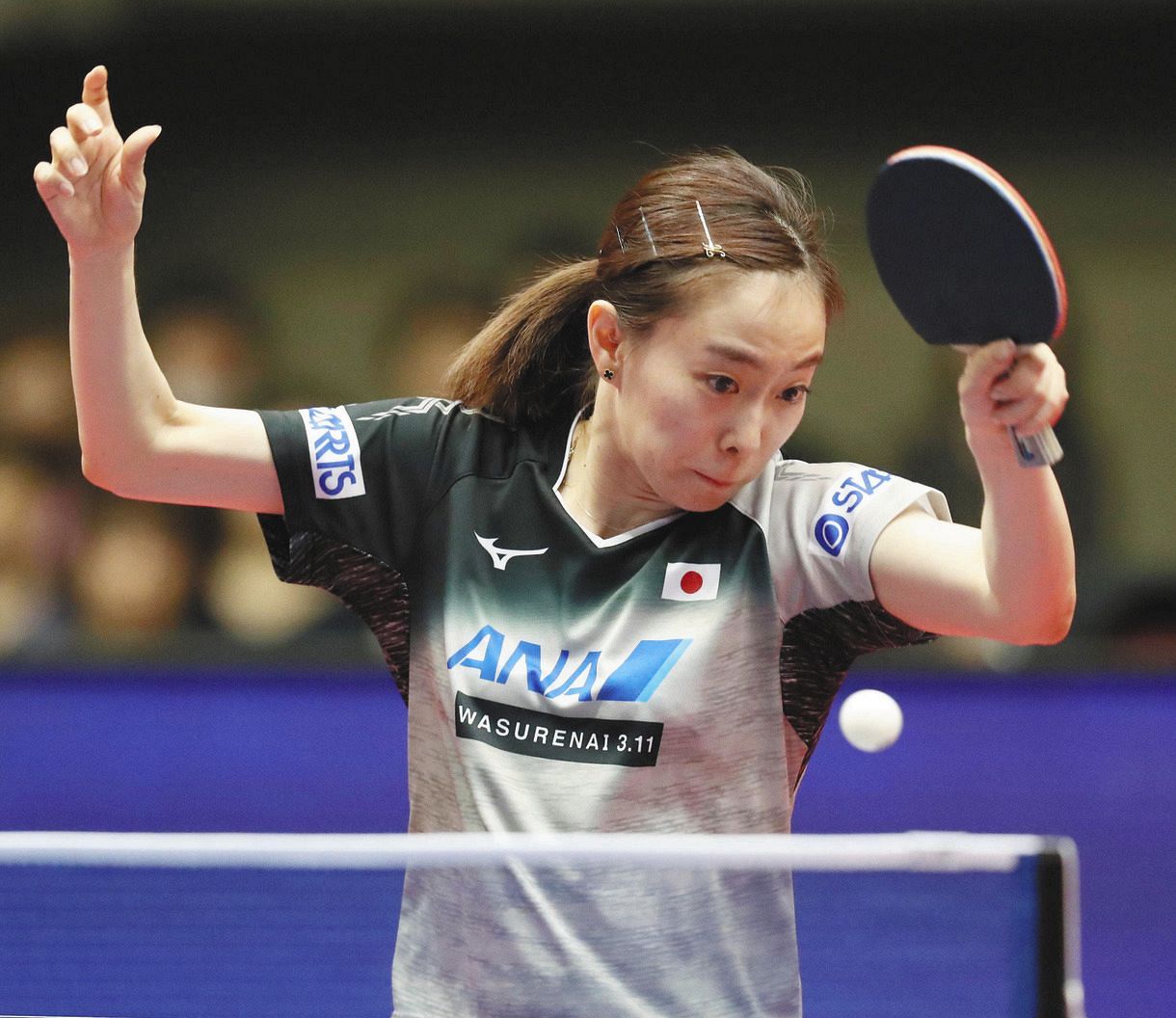 女子準決勝で中国選手と対戦する石川佳純