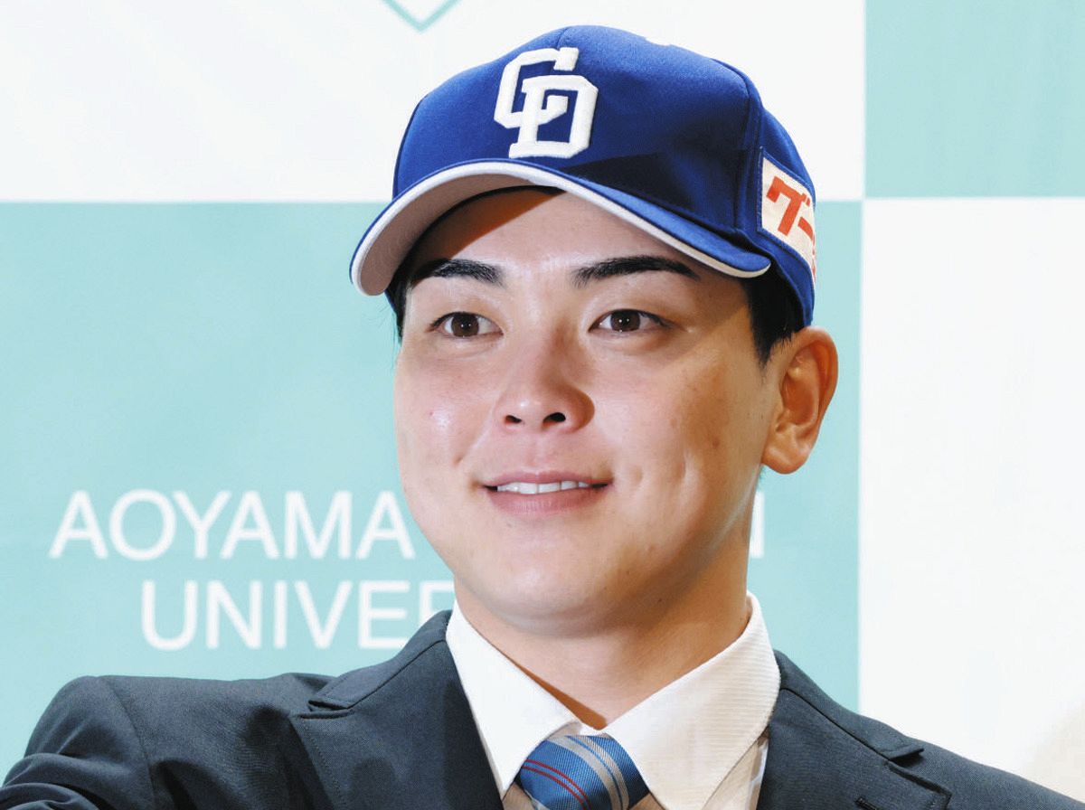 中日ドラフト1位の青学大・中西聖輝が初戦先発 大会制覇に貢献した昨年