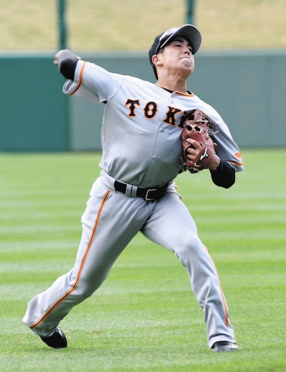 巨人】“強振強肩”ドラ4位・門脇誠「振れるところを見せたい」22日の