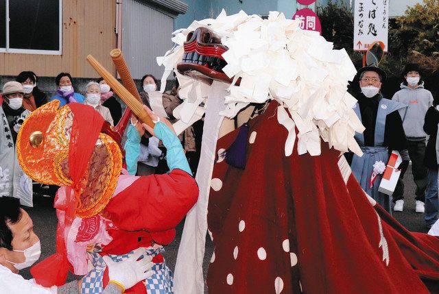 無病息災願い獅子舞が練り歩き 鳥羽で演舞奉納：中日新聞Web