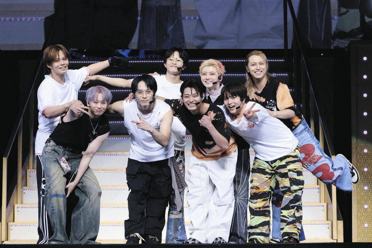 超特急」Kアリーナ横浜でツアー最終公演 活動休止中のリョウガの思いを