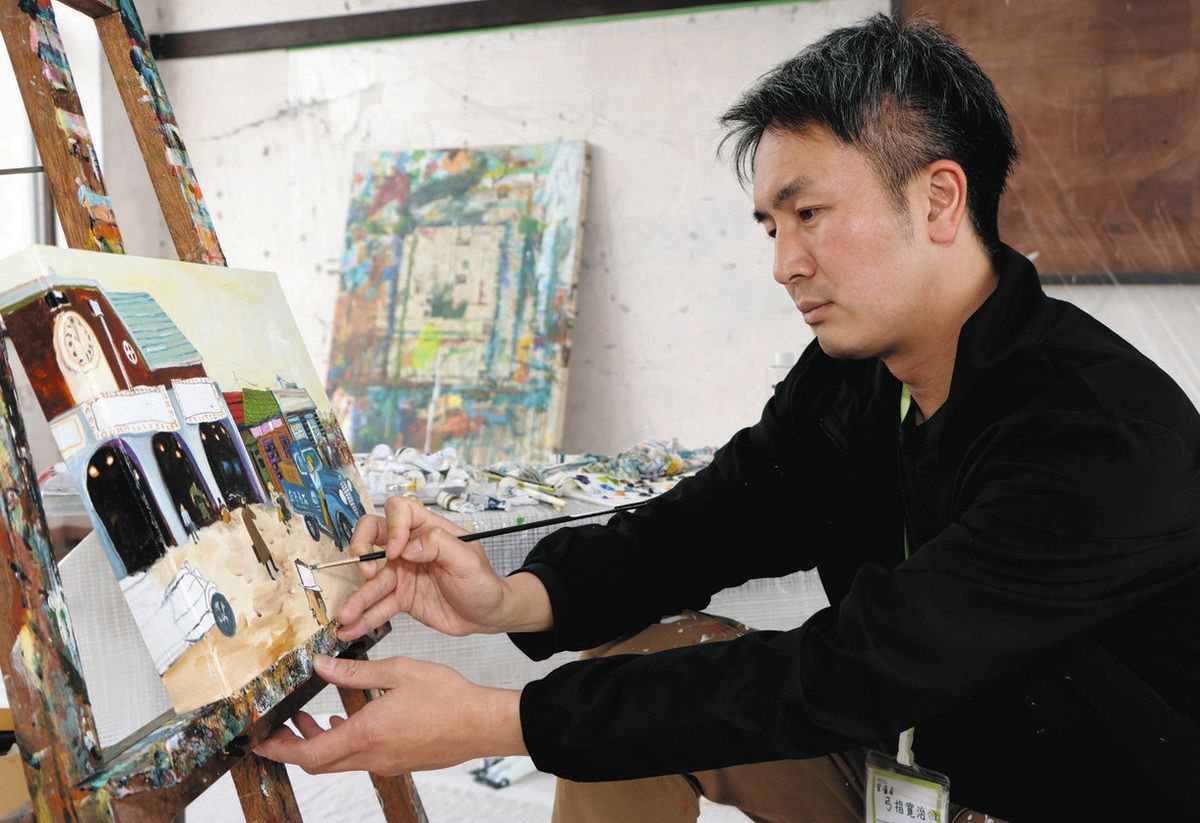 つなぐ 戦後80年】（9）満蒙開拓団 光も影も 珠洲出身団員を絵画で