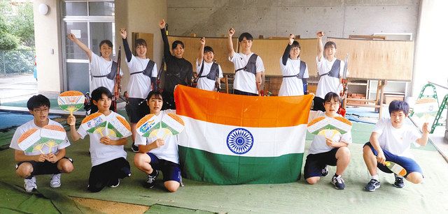 頑張れ インド五輪代表 桜井高アーチェリー部が応援動画 北陸中日新聞web