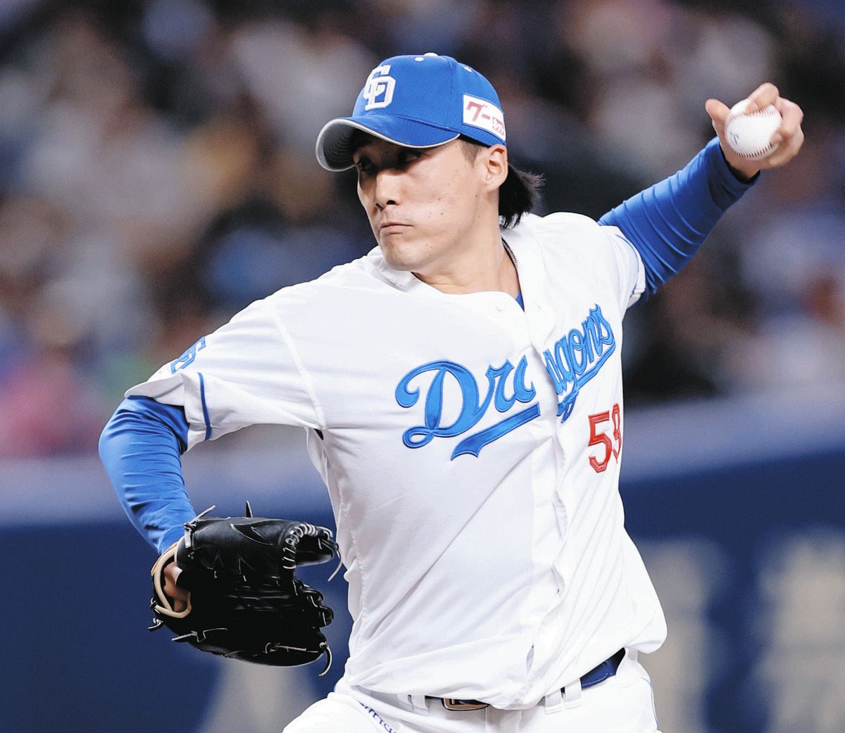 中日・斎藤綱記、10日ぶり登板で8回3人ピシャリ「松山にいい形で回せる