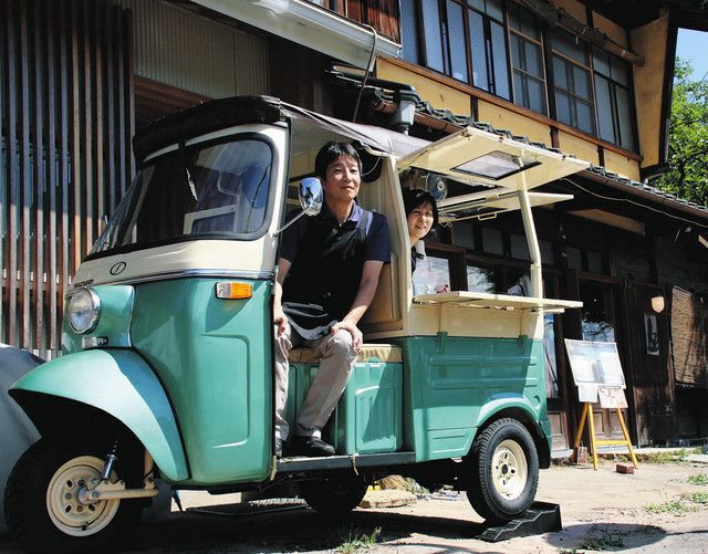 トゥクトゥク改造キッチンカーが好評 美濃の西潟さんが導入：中日新聞Web