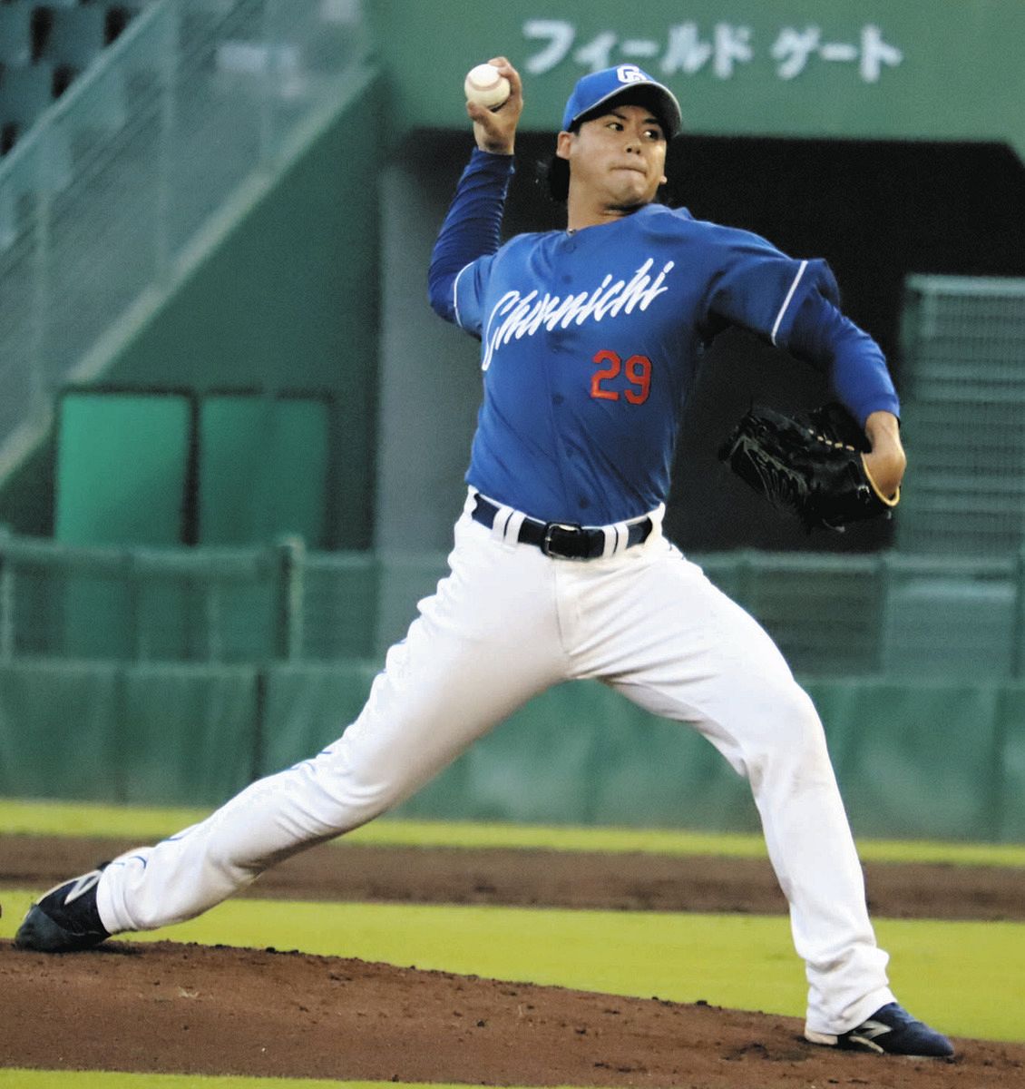 中日2軍】松木平優太、好投も7回に突如暗転…先頭から4連打浴び降板