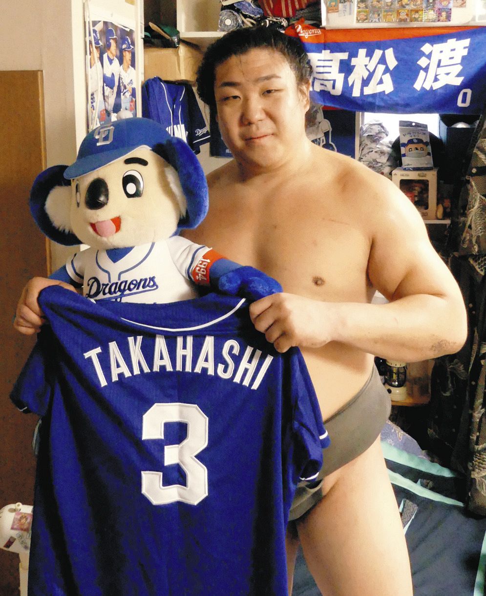 大波三兄弟の長男 若隆元は熱烈なドラゴンズファン おばあちゃんにとにかく応援しろと言われて 中日スポーツ 東京中日スポーツ