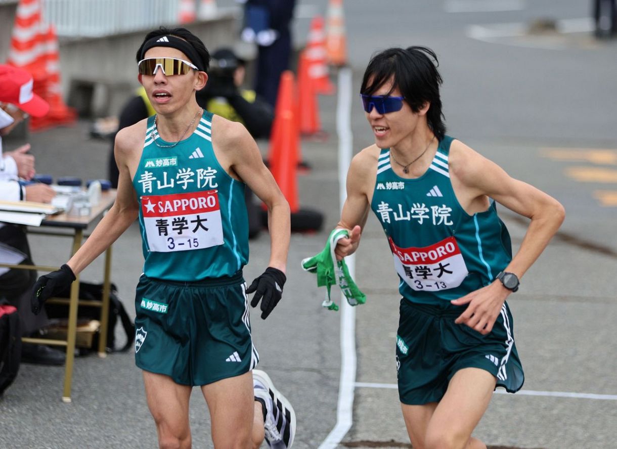 青学大・太田蒼生、3区で日本人初の1時間切り「絶対1位でたすきを渡