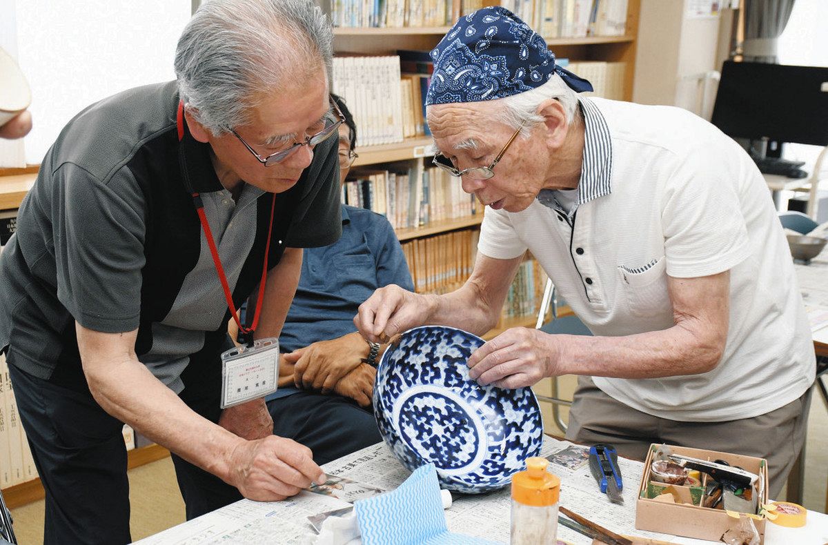 日本の金継ぎ体験講座が話題