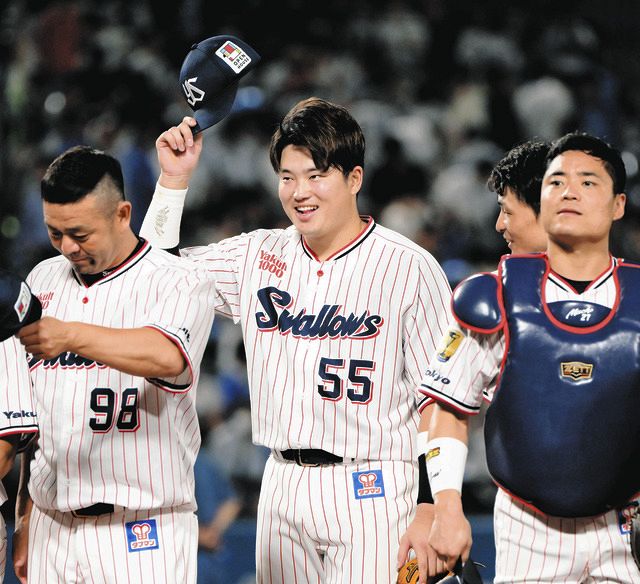 【村上宗隆】球団通算8500号本塁打（23.8.16） 村上宗隆が先制の23号ソロ 5試合ぶりの快音は球団通算8500本塁打の節目